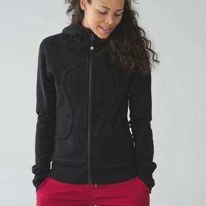 Lululemon black scuba hoodie size 6